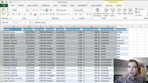 Excel Video 381 Sorting in Tables