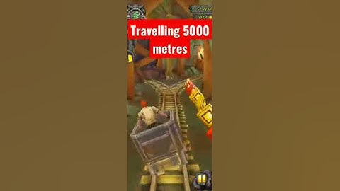 Travelling 5000 metres in temple run 2 | Temple run 2 #shorts #short #templerun2