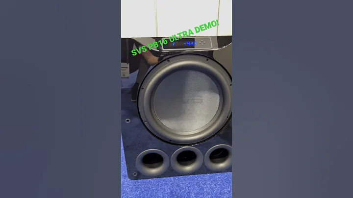 BASS TEST! SVS PB16 Ultra Demo Room at CEDIA 2023 #bass #subwoofer #hometheater