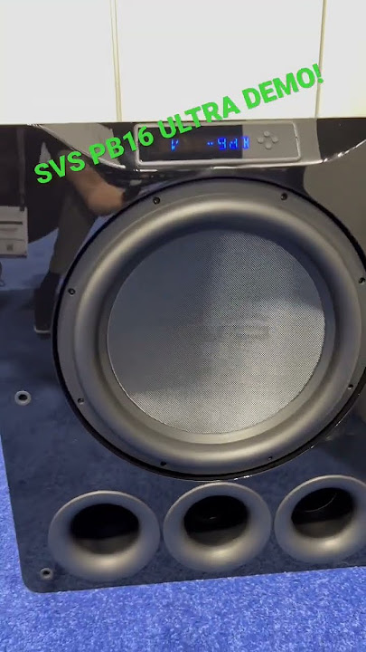 BASS TEST! SVS PB16 Ultra Demo Room at CEDIA 2023 #bass #subwoofer #hometheater