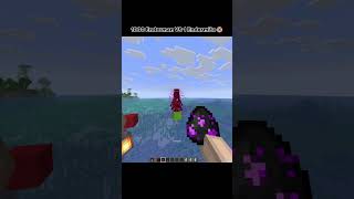Minecraft 1000 enderman vs 1 endermite moment #minecraft #shorts
