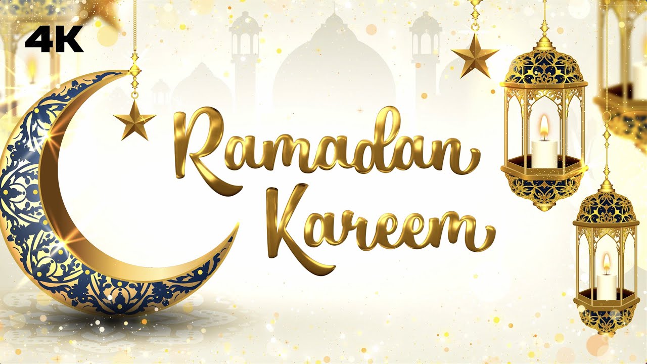 1 Hour Ramadan Kareem 4K Screensaver   Beautiful Islam