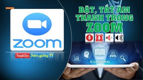 Cách bật tắt nhanh âm thanh trong ZOOM meeting khi vào học trực tuyến