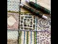 5th February 2026 daily stitching - square spiral