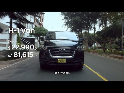 ¡Arranca tu negocio con una Hyundai H-1 Van!