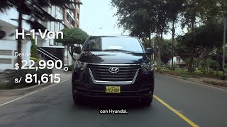 ¡Arranca tu negocio con una Hyundai H-1 Van!