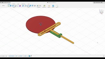 Fusion 360 Scotch yoke mechanism