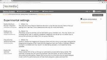 Moodle 2.6 - Admin - enable "group members only" in Moodle