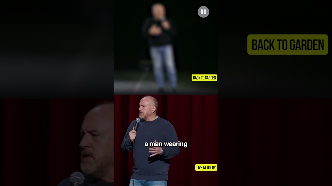 How Louis CK delivers his jokes #louisck #standupcomedy