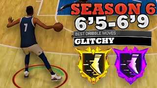 SEASON 6 BEST DRIBBLE MOVES NBA 2K23 Next Gen For 6'5 To 6'9 Builds! ISO Big NBA 2K23 Animation!