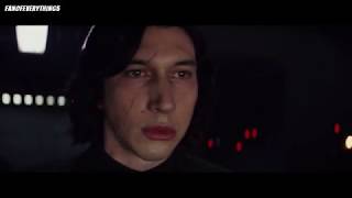 Right Away Sir (Kylo Pushes Hux)- The Last Jedi scene