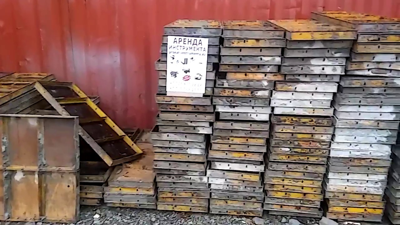 Прокат опалубки для фундамента - 86 фото