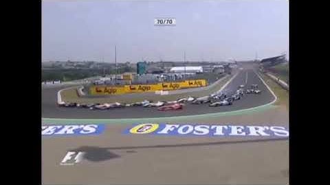 F1 2005 Crash Compilation