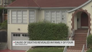 Cause of deaths revealed for San Francisco family of four