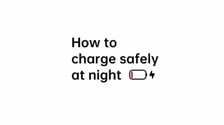 ColorOS 11   How to Charge Safely at Night with Battery Guard