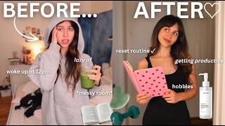 HOW TO SAVE A HALF-WASTED DAY (productive reset routine!)