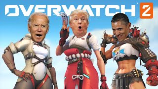 US President Boys play Overwatch 2