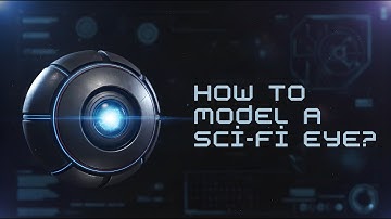 Sci-Fi Robot Eye in 2 Minutes! The Most Efficient Maya Modeling Tutorial (Beginner-Advanced)