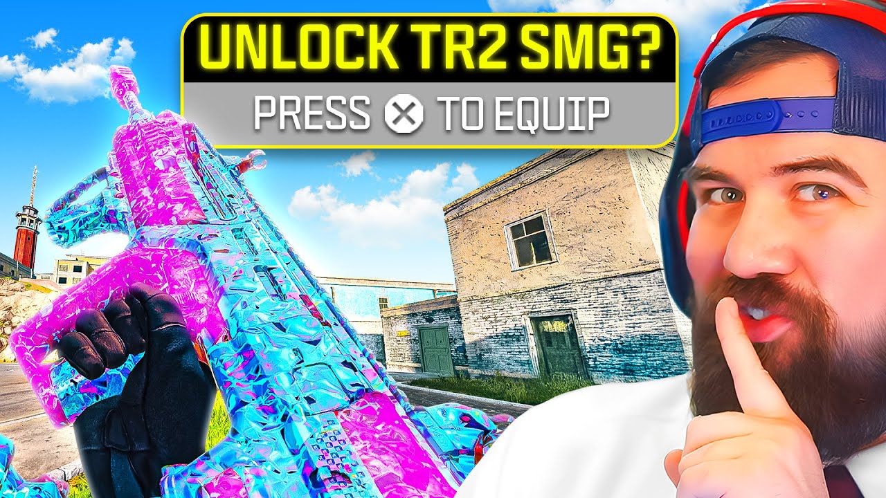 Unlocking Warzone's NEW SMG Early! (TR2 Conversion Kit)