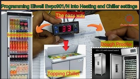 HOW TO WIRE AND PROGRAM ELIWELL EWPC901/N INTO CHILLER AND HEATING SETTINGS (PART-1)