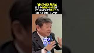 自民党・茂木敏充氏日本の物価高の原因は？ここ10年で見ても成長力がほとんど変わっていない #石破茂 #物価高 #価格高騰 #生活苦 #日本経済 #減税 #増税 #財務省 #自民党 #消費税減税