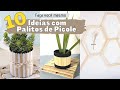 10 Ideias Com Palitos de Picolé - DIY / Faça Você Mesmo