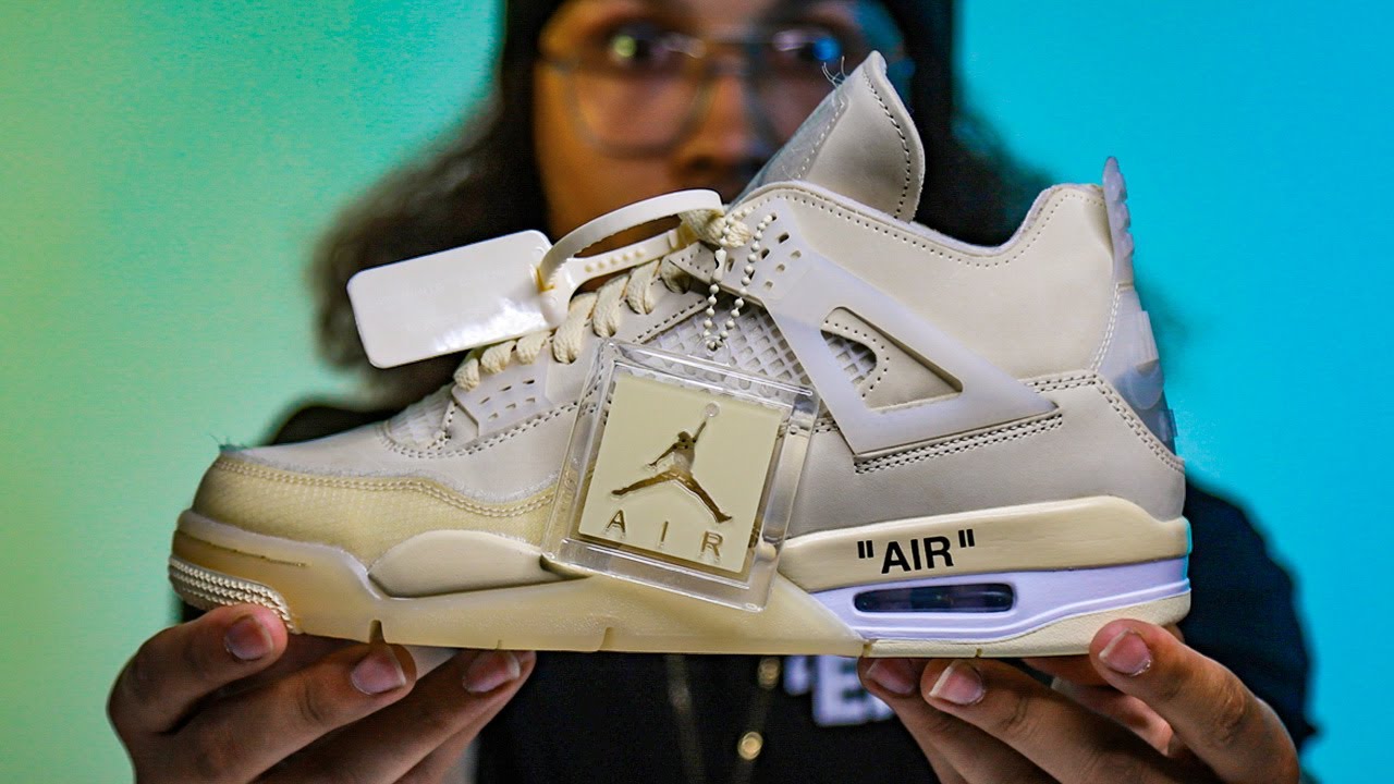 how to clean jordan 4 off white
