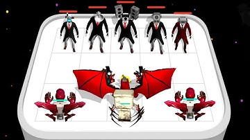 Merge Skibidi Toilet Run 3D VS Merge Toilet Monster: Merge Kamera Gameplay Max Levels