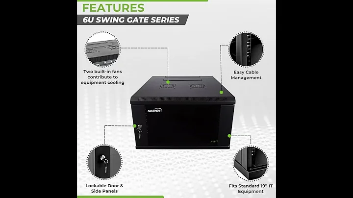 Prime Deals | NavePoint 6U Wall-Mount Hinged Swing Out Server Rack Cabinet Review