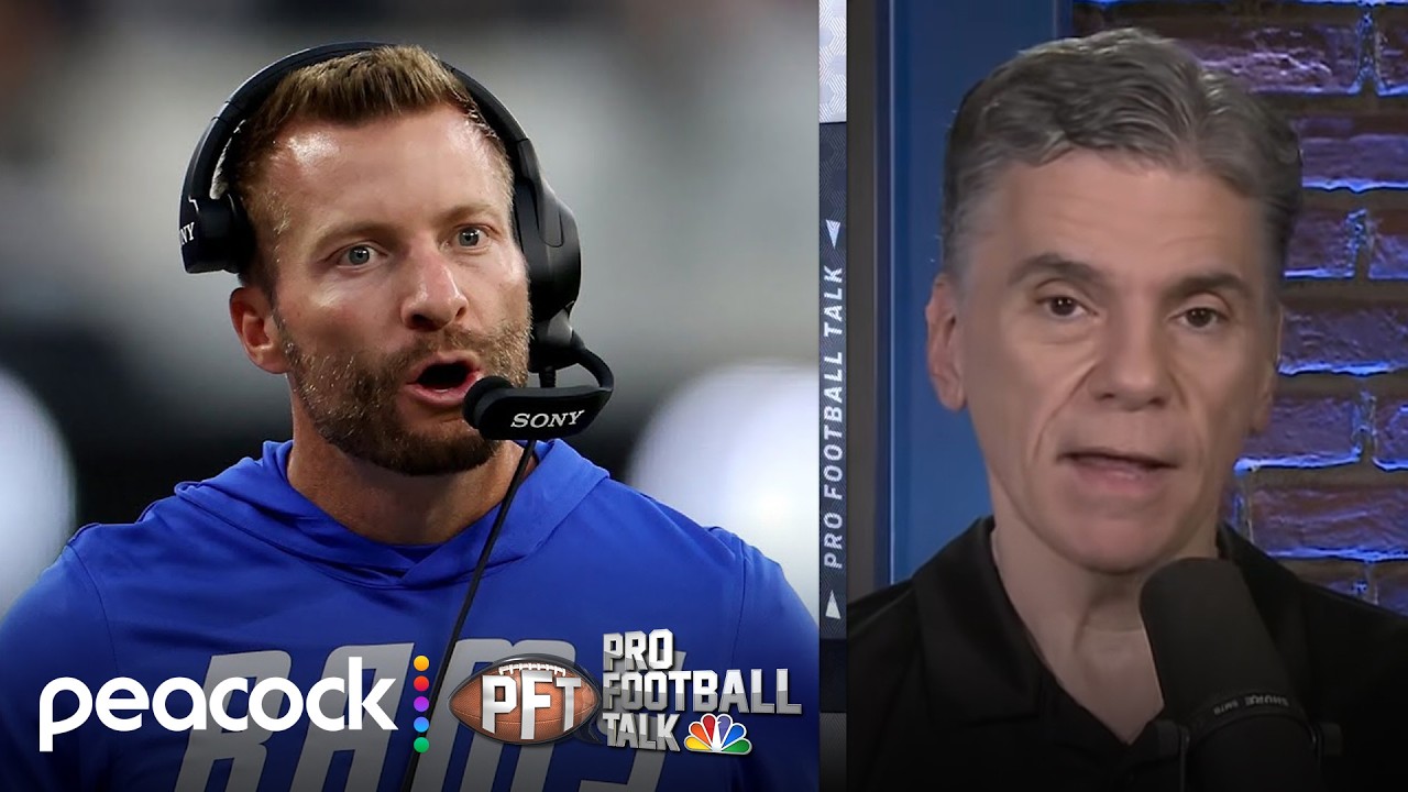 Unpacking Sean McVay’s clock management in overtime loss to Bills | Pro Football Talk | NFL on NBC