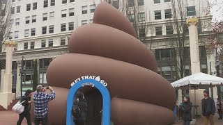 Details Giant poop in Pioneer Square ‘like a ride at Disney World’ Update
