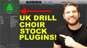 LOGIC PRO X UK DRILL BEAT! HOW TO MAKE A UK DRILL BEAT USING LOGIC PRO X STOCK PLUGIN CHOIR