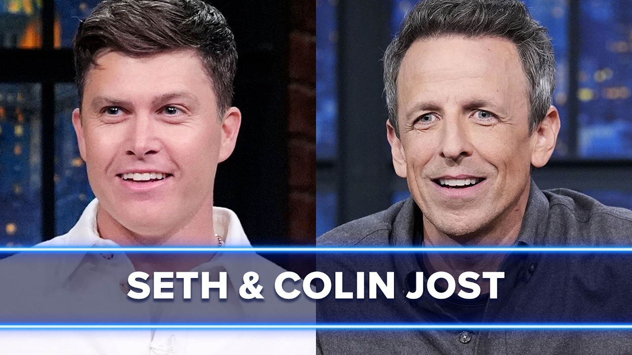 Colin Jost Fell Off His Citi Bike on His Work Commute, Talks Hot Mannequins and Titanic 2