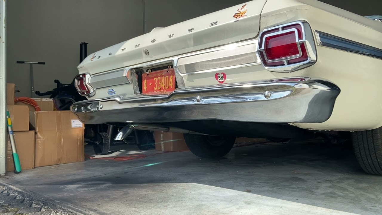 Cold Start 1965 Plymouth Belvedere II