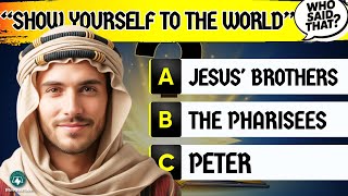 Only 1% Pass This Gospel Quotes Quiz: 30 Questions That Test Your Bible Knowledge | Bible Quiz Tube screenshot 4