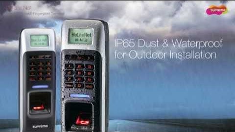 Fingerprint Suprema BioLite Net Overview - VISITELECOM