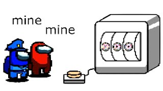 Among Us Donut Battle - 45 - Police Gambling screenshot 5