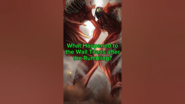 What happened to the Wall Titans after the Rumbling? #shorts #rumbling