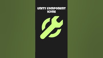 Can you recognise these Unity component icons? #unity #icons #gamedev