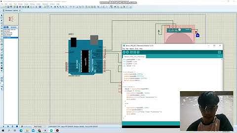 Sensor PIR LED Virtual Terminal