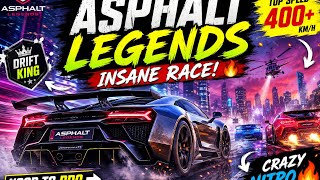  🔥 Crazy Nitro 😱 Top Speed 💨 Drift King 👑 Epic Finish🏎️Pro Gameplay 🔥 #AsphaltLegend#Gaming #Drift #