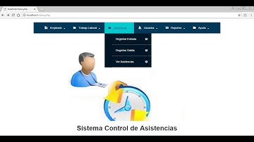 SISTEMA WEB DE ASISTENCIA en PHP MySQL