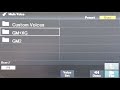 How To Access GM XG And GM2 Voices On The Yamaha DGX 670 