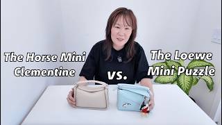 Athlete Statistics LOEWE MINI PUZZLE vs. THE MINI HORSE CLEMENTINE BAG | COMPARISON REVIEW | Which one is better?
