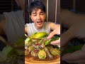 Thai Raw Shrimp Salad Mukbang Asmr Shorts Youtubeshorts