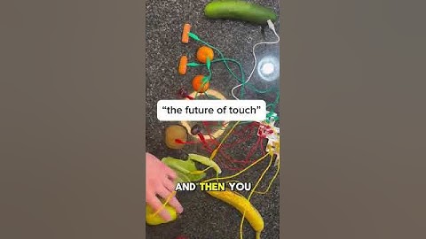 Playtron lets you turn conductive objects into musical instruments! Video: Mark Mossien #playtronica