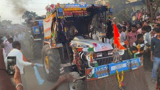 1st round Eicher tractor vs John Deere tractor tochan competition in uttur