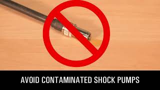 9point8 Fall Line Troubleshooting Contaminated Pump