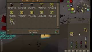 Final loot from 99 mining to 33.45m exp