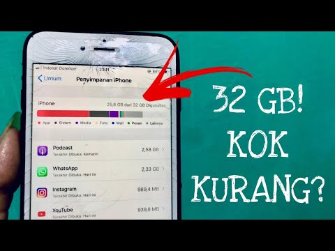 WADUH!! Pakai iPhone Internal 32 GB Cukup Gak? Plus Tips Menghemat Memory iPhone